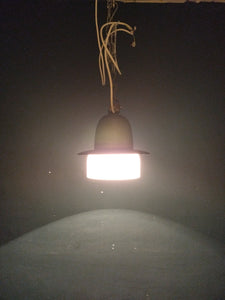 Deckenlampe Industrie Design, Metall/Kunststoff