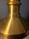 Deckenlampe aus Messing  /