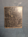 Werbeschild Metall  /