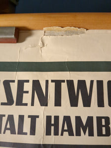 (370) Schulrollkarte, Erdzeitalter und Lebensentwicklung der Menschen 60er Jahre