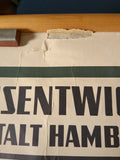 (370) Schulrollkarte, Erdzeitalter und Lebensentwicklung der Menschen 60er Jahre