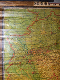 (151) Schulrollkarte, Nordrhein-Westfalen ca. 50er-60er Jahre NRW