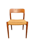 Teakholz Stuhl von Niels Otto Möller, Modell 75  /