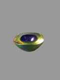 Schale Murano-Sommerso Glas Design Flavio Poli 1960er Jahre  x