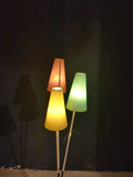 Stehlampe 60er Jahre 3 flammig  /