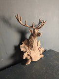 Wanddekoration Hirsch  /