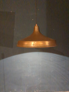 Deckenlampe aus Kupfer  /