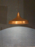 Deckenlampe aus Kupfer  /