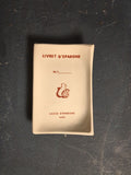 Aschenbecher in Form eines Buches   /