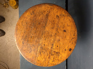 Hocker Holz Metall gestell   /