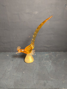 Vogel Figur  Murano Glas  /