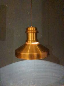 Deckenlampe aus Messing  /