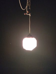 Deckenlampe 30 er Jahre Glas/Bakelit   /