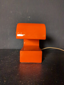 Tischlampe Keramik, Chip,70er Jahre mit Beschädigung siehe Foto  /
