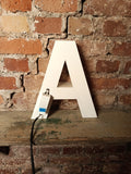 AAA Leuchtbuchstabe mit Kabel, Stecker und Beleuchtung    *