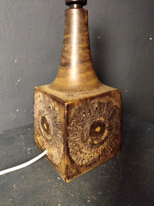 Dänische Keramiklampe  /