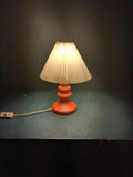 Tischlampe mit Keramik Fuß  /