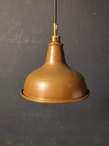 Deckenlampe Kupfer  /