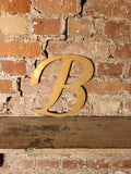 BBB Messing Buchstabe  /