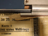 (596) Schulrollkarte, Europa im 20. Jahrhundert vor dem 1. Weltkrieg und dem 2. Weltkrieg