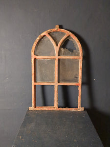 Dänisches Stallfenster Gusseisen Oben Halbrund  /