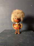 Trollfigur dänisch aus Teakholz  /