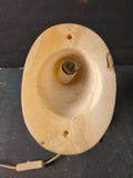 Lampe in Büsten Form der Nofretete aus Onyx   /