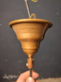 Deckenlampe aus Kupfer  /