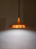 Deckenlampe aus Kupfer ausziehbar  /
