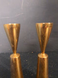 Kerzenständer dänisch 2 Stück Messing x