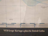 (544) Schulrollkarte, Die Wirtschaft der Erde - DDR 60er Jahre