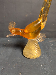 Vogel Figur  Murano Glas  /