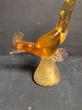 Vogel Figur  Murano Glas  /
