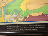 (0171) Schulrollkarte, Europa, Geologische Übersicht  /x