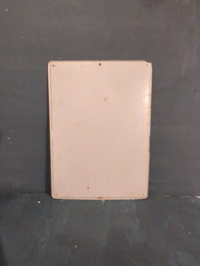 Werbetafel Metall  /