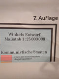 (0407) Schulrollkarte, Bündnissysteme der Welt  /x