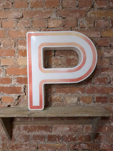 PPP Leuchtbuchstabe  /