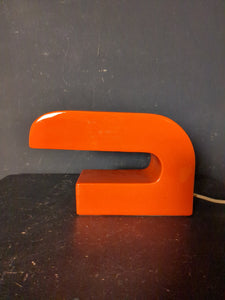 Tischlampe Keramik, Chip,70er Jahre mit Beschädigung siehe Foto  /
