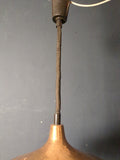 Deckenlampe aus Kupfer ausziehbar  /