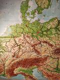 (0115) Schulrollkarte,Mitteleuropa  /x