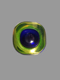Schale Murano-Sommerso Glas Design Flavio Poli 1960er Jahre  x