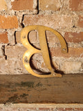BBB Messing Buchstabe  /