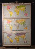 (417) Schulrollkarte, Lebensstandard der Welt  /