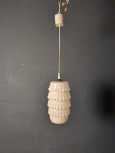 Deckenlampe Glas weiß  /