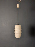 Deckenlampe Glas weiß  /