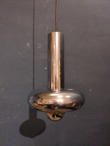 Deckenlampe  Chrom 70er Jahre  /