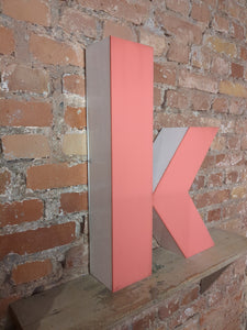 kkk Leuchtbuchstabe  /