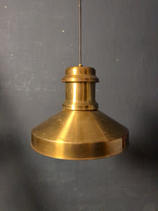 Deckenlampe aus Messing  /