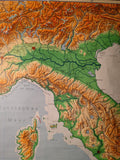 (0179) Schulrollkarte, Italien mit Beschädigung   /x