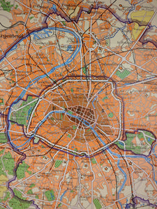 (375) Schulrollkarte, Paris 1963